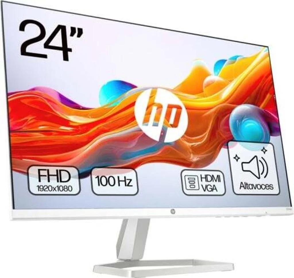 Монитор 31.5" HP Series 5 532sf VA 1920x1080, 100 Гц, 7 мс, 16:9, 300 кд/м², HDMI 1.4, VGA, Flicker Free, Low Blue Light, серебристый