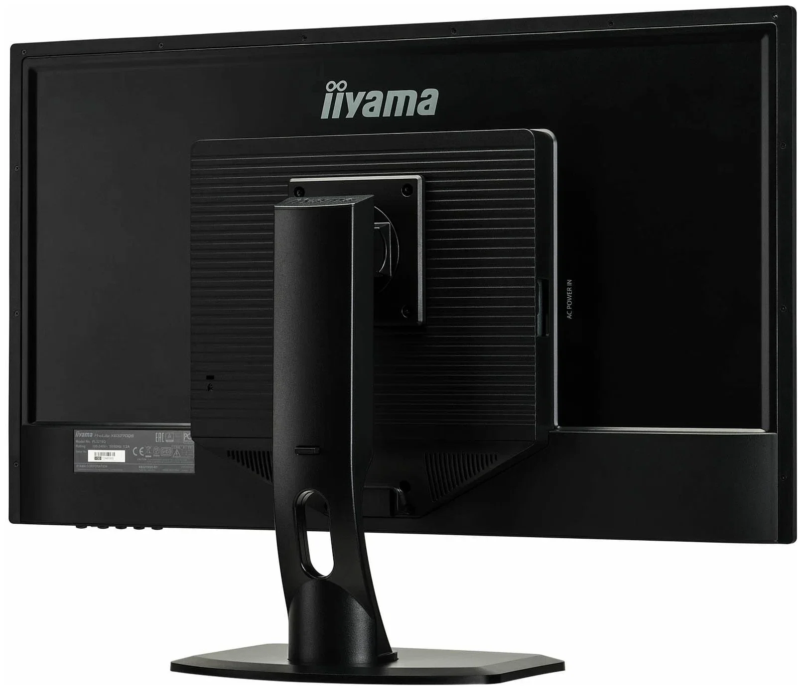 Монитор 31.5" Iiyama ProLite XB3270QSU-B1 IPS 2560x1440, 100 Гц, 3 мс, 16:9, 250 кд/м², HDMI 2.0, DP 1.4, 3.5 Jack, USB Hub (3x USB 3.0), динамики (2x