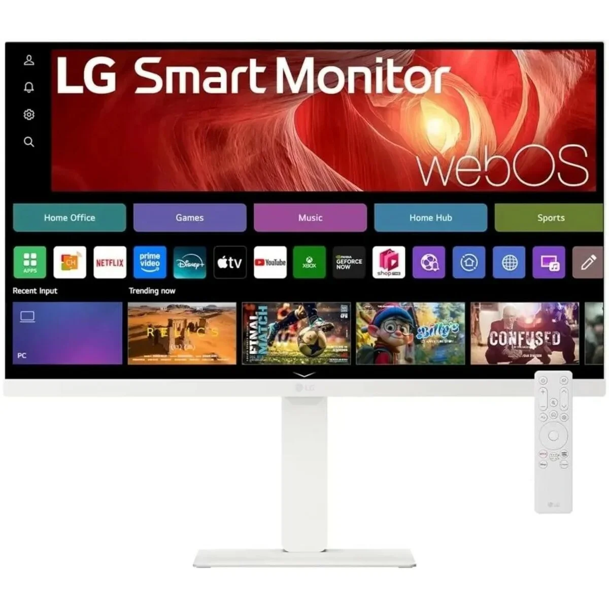 Монитор 31.5" LG 32U850SA-W IPS 3840x2160, 60 Гц, 5 мс, 16:9, 400 кд/м², 2xHDMI 2.0, USB-C (90 Вт), USB Hub (3x USB 3.0), 3.5 Jack, HDR10, динамики (2