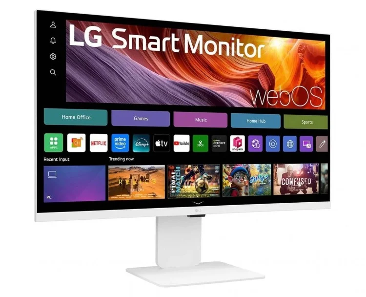 Монитор 31.5" LG UltraFine 32U830SA-W IPS 3840x2160, 60 Гц, 5 мс, 16:9, 400 кд/м², 2xHDMI 2.0, USB-C (65 Вт), USB Hub (2x USB 3.0), 3.5 Jack, HDR10, д