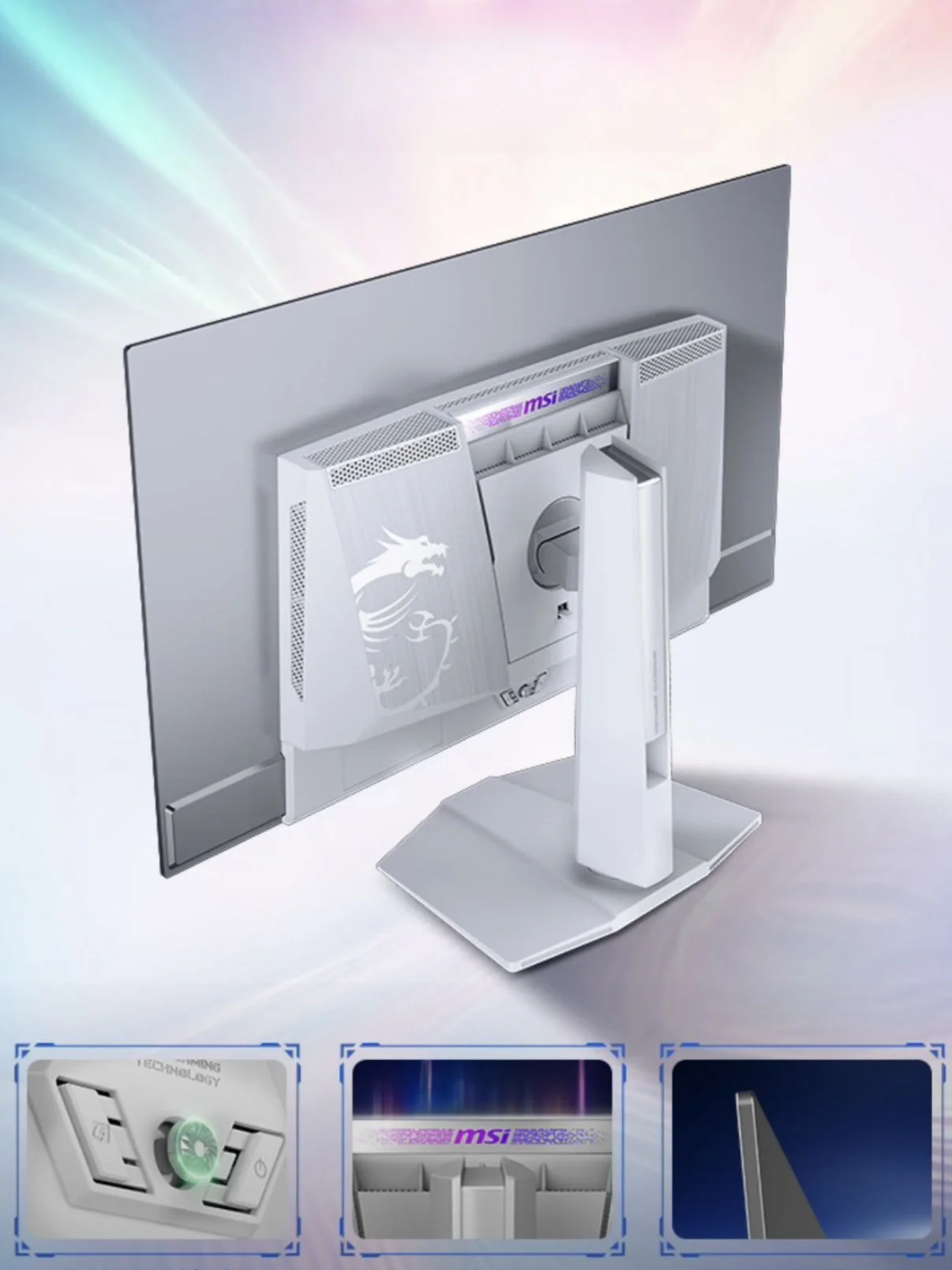 Монитор 31.5" MSI MPG 321URXW QD-OLED 3840x2160, 240 Гц, 0.03 мс, 16:9, 250 кд/м², 2xHDMI 2.1, DP 1.4, USB-C (90 Вт), 3.5 Jack, USB Hub (2x USB 2.0),