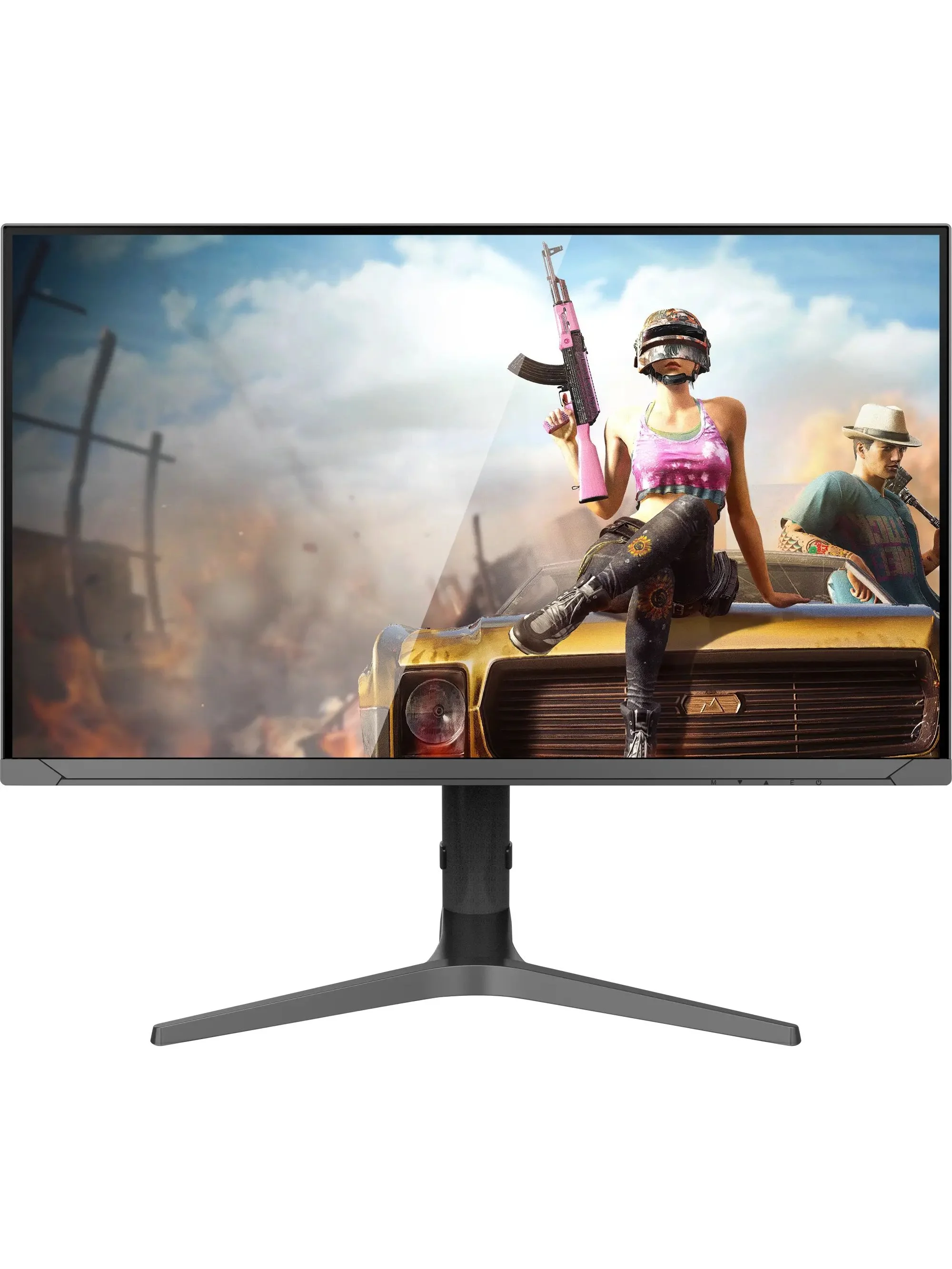 Монитор 31.5" NPC MQ3207-Y IPS 2560x1440, 60 Гц, 4 мс, 16:9, 350 кд/м², 2xHDMI 2.0, DP, 3.5 Jack, USB, динамики (2x3 Вт), FreeSync, G-Sync, регулировк