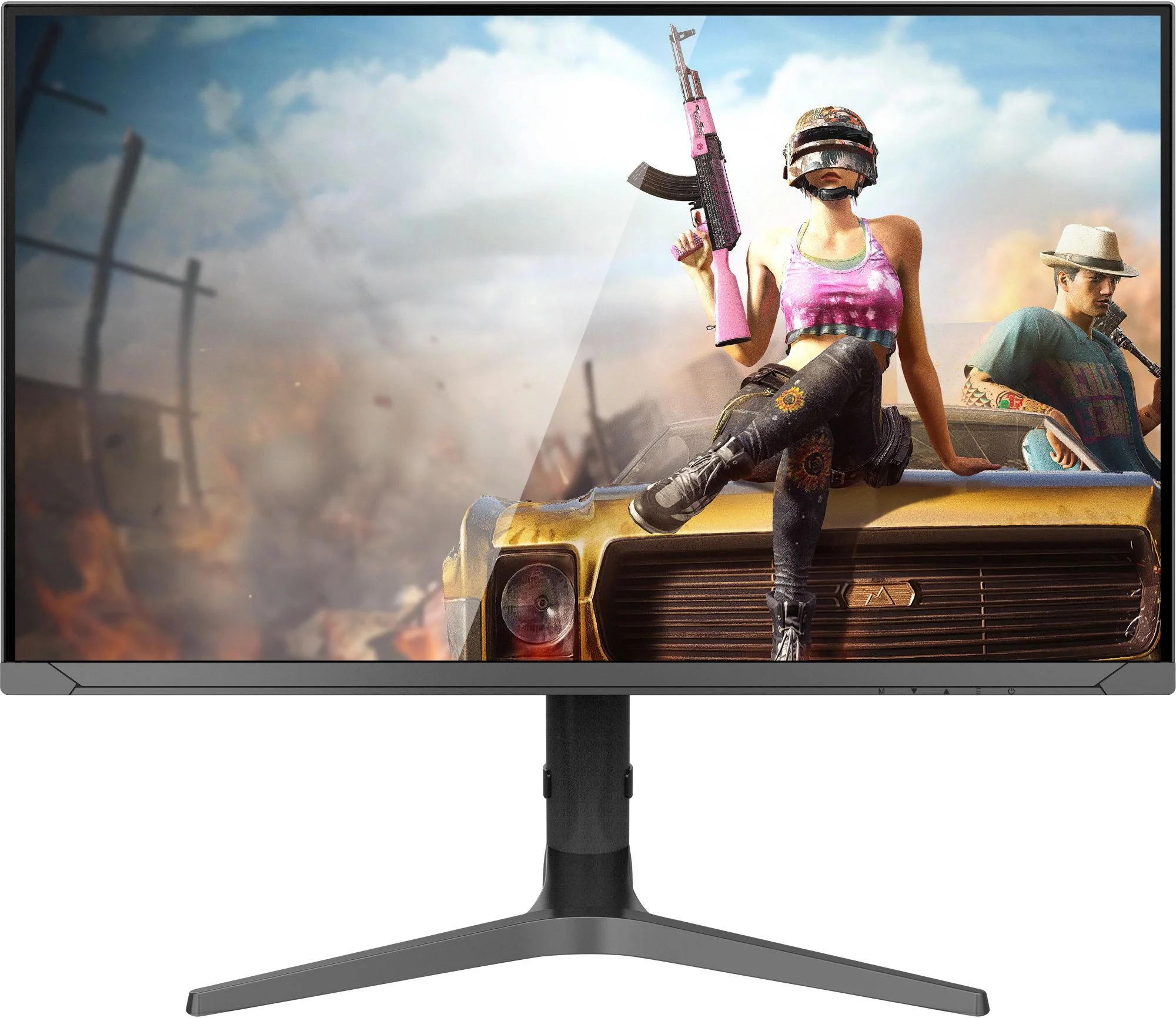 Монитор 31.5" NPC MQ3207-Y IPS 2560x1440, 60 Гц, 4 мс, 16:9, 350 кд/м², 2xHDMI 2.0, DP, 3.5 Jack, USB, динамики (2x3 Вт), FreeSync, G-Sync, регулировк