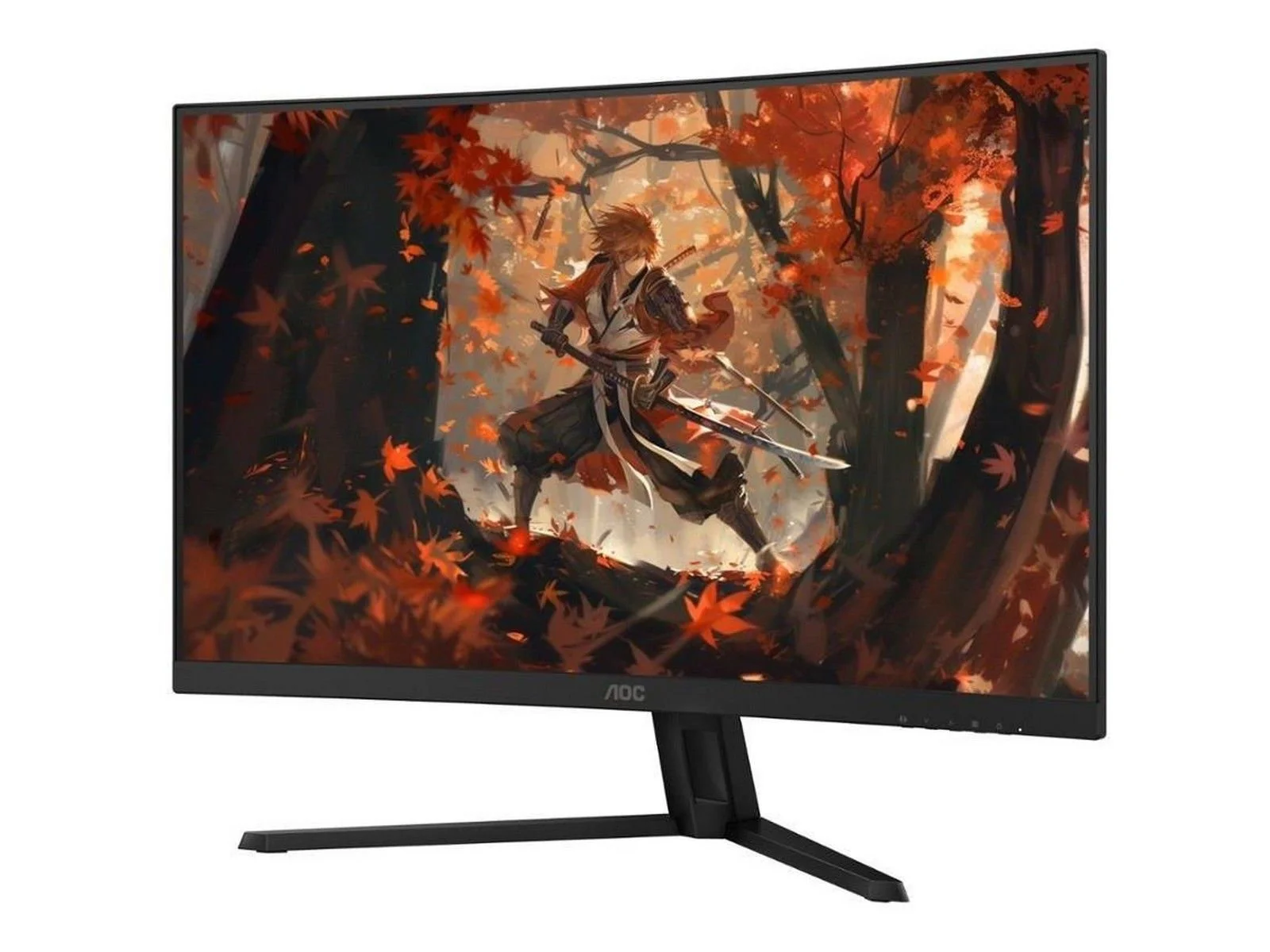 Монитор 32" AOC CQ32G4VE, VA 2560x1440, 180 Гц, 1 мс, 16:9, 300 кд/м², 2xHDMI, 1xDP, 1x3.5 мм, изогнутый R1500, черный