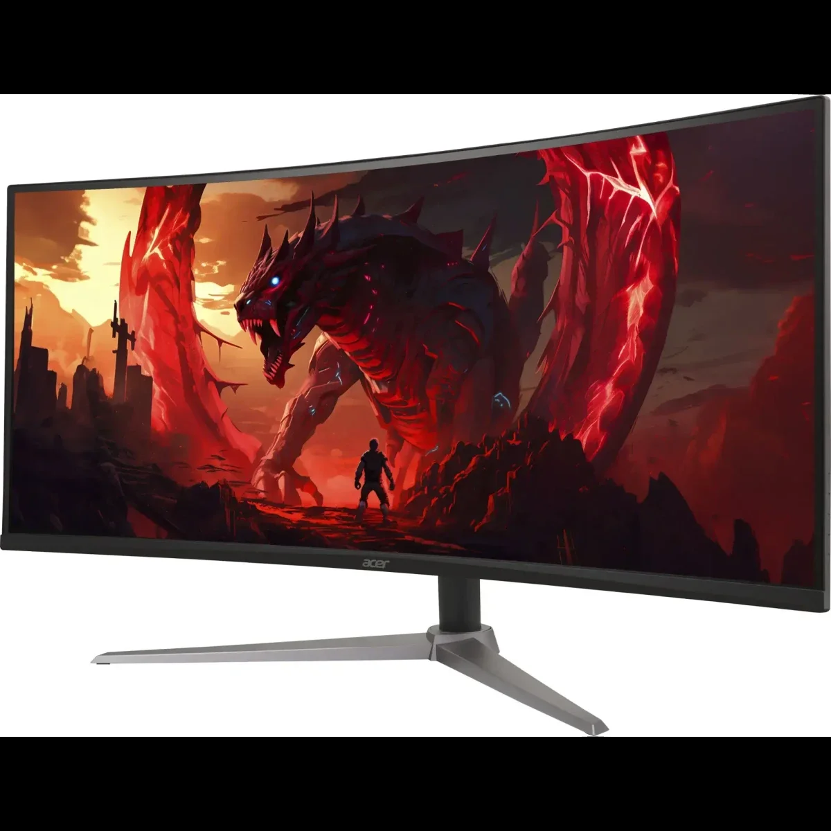 Монитор 34'' Acer ED340CURW0biip 1500R, 21:9, VA, UWQHD, 1/5ms, 250cd, 240Hz, HDMI, DP