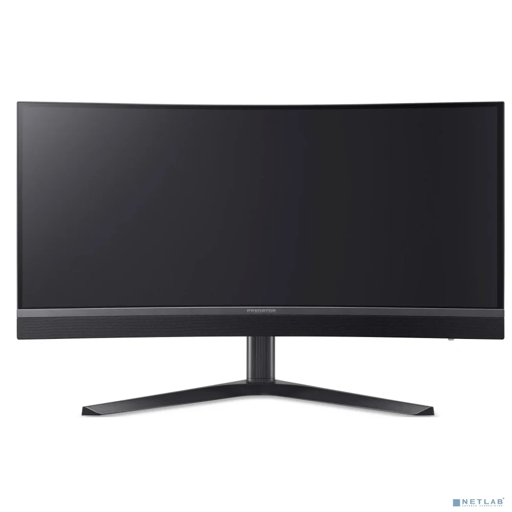Монитор 34" Acer Predator X34V3bmiiphuzx VA 3440x1440, 180 Гц, 1 мс, 21:9, 1000 кд/м2, 2xHDMI, 1хDP, USB-C, изогнутый, 1x3.5 мм, черный