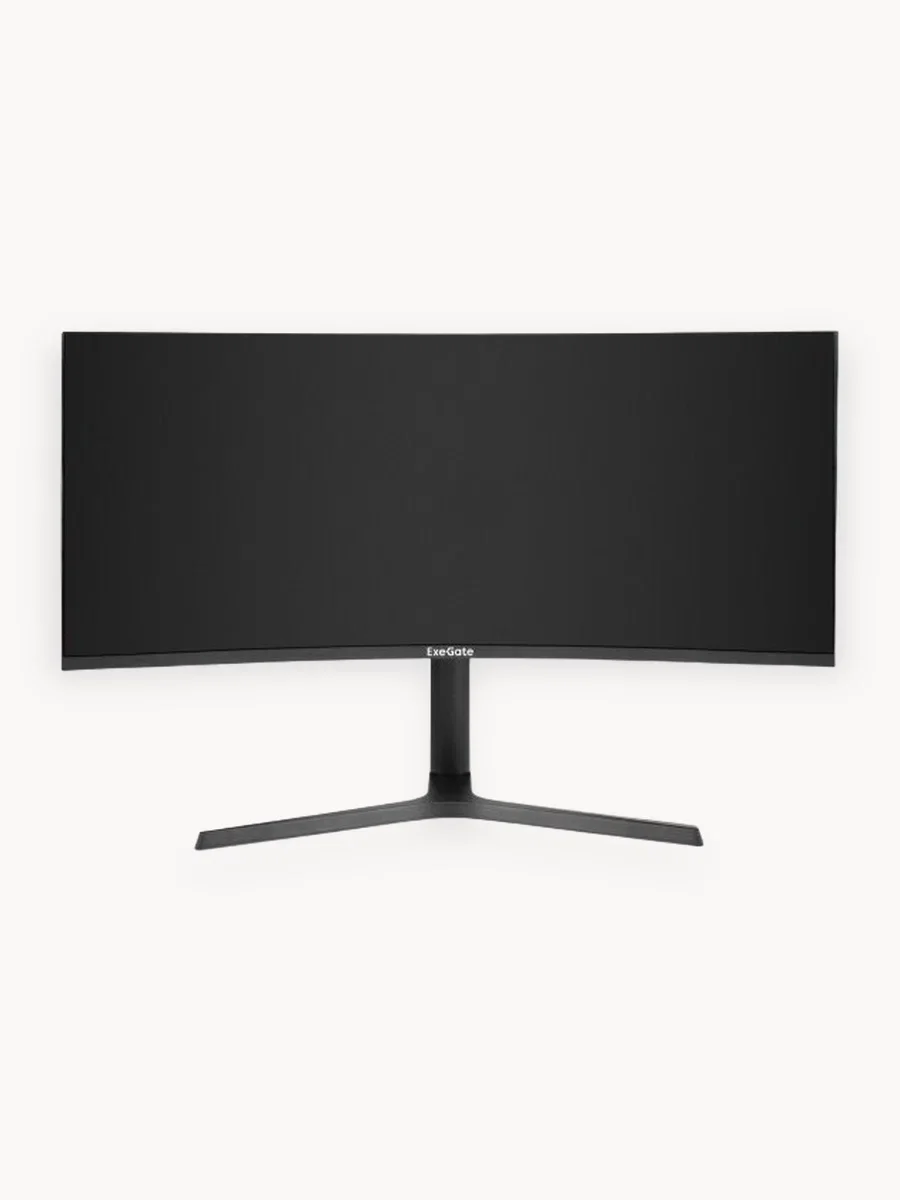Монитор 34" ExeGate Combat EC3400TA VA Curved R1800 LED, UltraWide QHD 3440x1440, 165 Гц, 1 мс, 21:9, 300 кд/м², 2xHDMI, 2xDP, 1x3.5 мм, изогнутый чер