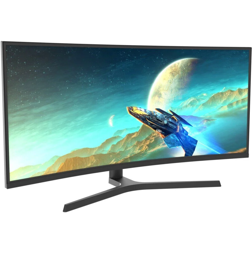 Монитор 34" Valday AL77AZF IPS 3440x1440, 165 Гц, 5 мс, 21:9, 300 кд/м2, 2xHDMI, 2xDP, 1x3.5 мм, изогнутый, черный