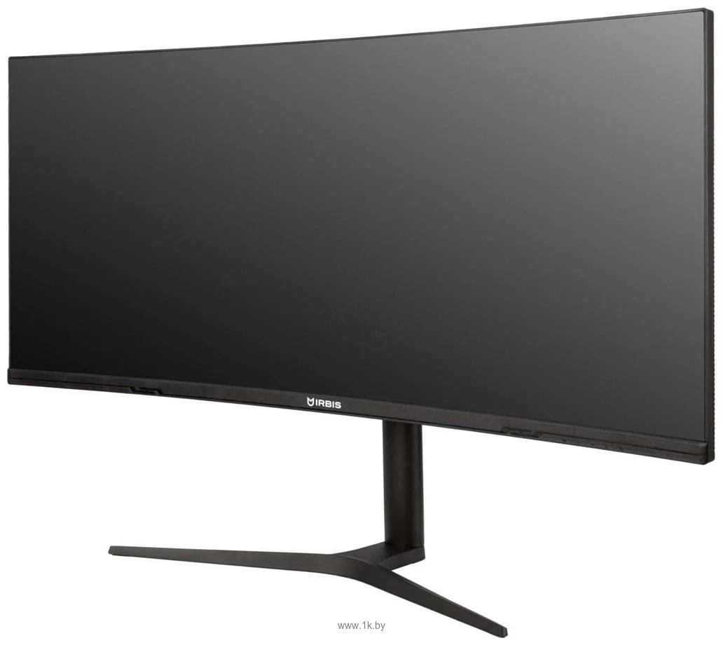 Монитор 38" IRBIS NobleView IPS 3840x1600, 75 Гц, 3 мс, 21:9, 300 кд/м², 1xHDMI, 1xDP, 1xUSB-C(65W), 2xUSB-A, 1xUSB-B, черный