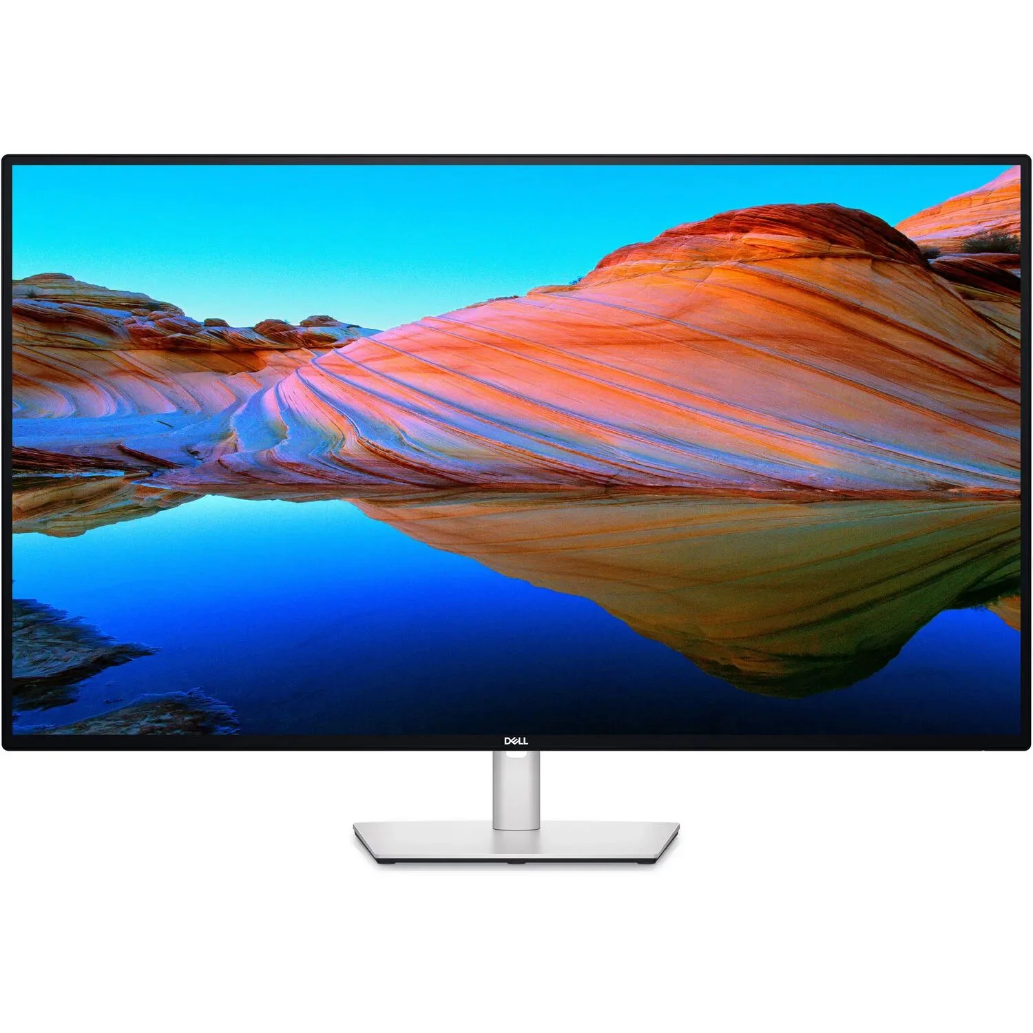 Монитор 43" Dell UltraSharp U4323QE IPS 3840x2160, 76 Гц, 5 мс, 16:9, 350 кд/м², 2xHDMI, 2xDP, 1xUSB-C, 2x8 Вт, серебристый