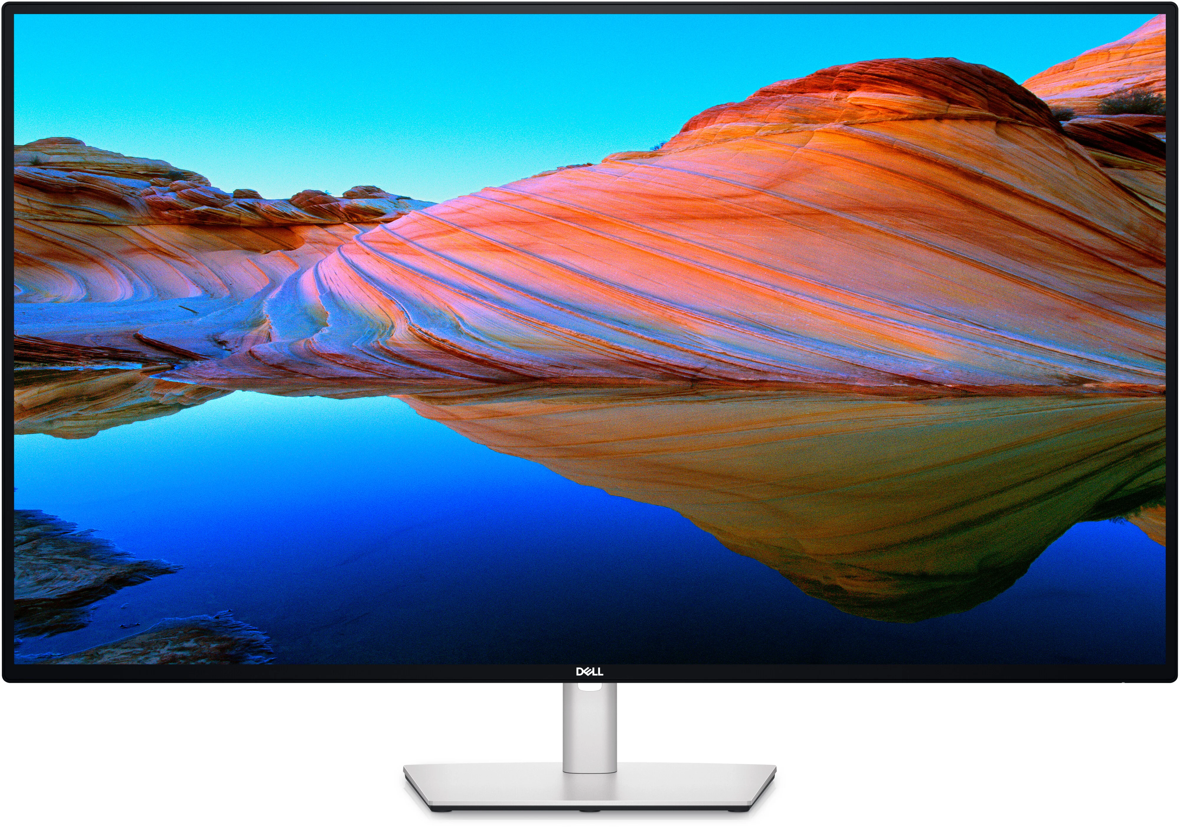 Монитор 43" Dell UltraSharp U4323QE IPS 3840x2160, 76 Гц, 5 мс, 16:9, 350 кд/м², 2xHDMI, 2xDP, 1xUSB-C, 2x8 Вт, серебристый