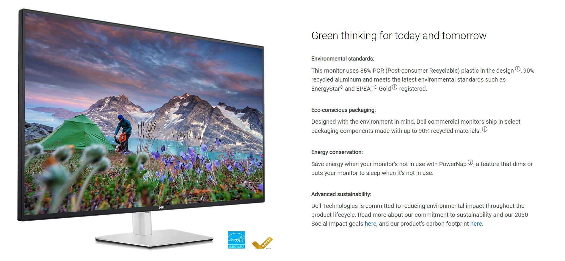 Монитор 43" Dell UltraSharp U4323QE IPS 3840x2160, 76 Гц, 5 мс, 16:9, 350 кд/м², 2xHDMI, 2xDP, 1xUSB-C, 2x8 Вт, серебристый