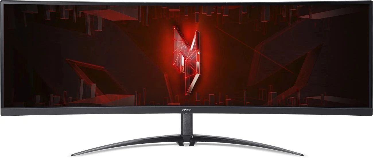 Монитор 44.5" Acer Nitro XZ452CUVbemiiphuzx VA 5120x1440, 165 Гц, 4 мс, 32:9, 450 кд/м2, 2xHDMI, 1хDP, изогнутый, черный