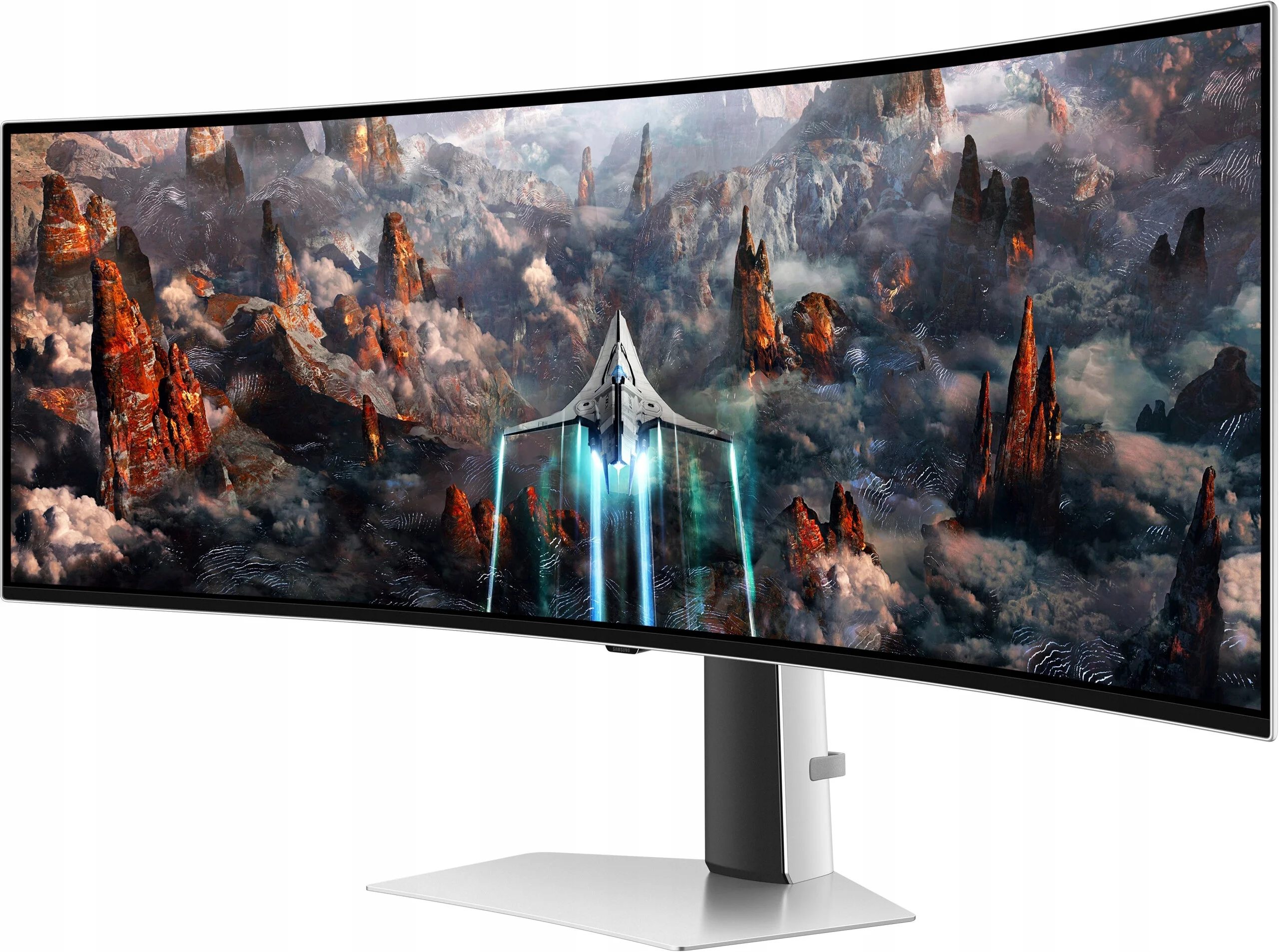 Монитор 49" Samsung Odyssey OLED G9 G95SD S49DG952SI OLED 5120x1440, 240 Гц, 0.03 мс, 32:9, 250 кд/м², DP 1.4, HDMI 2.1, micro HDMI 2.1, USB-C, USB Hu