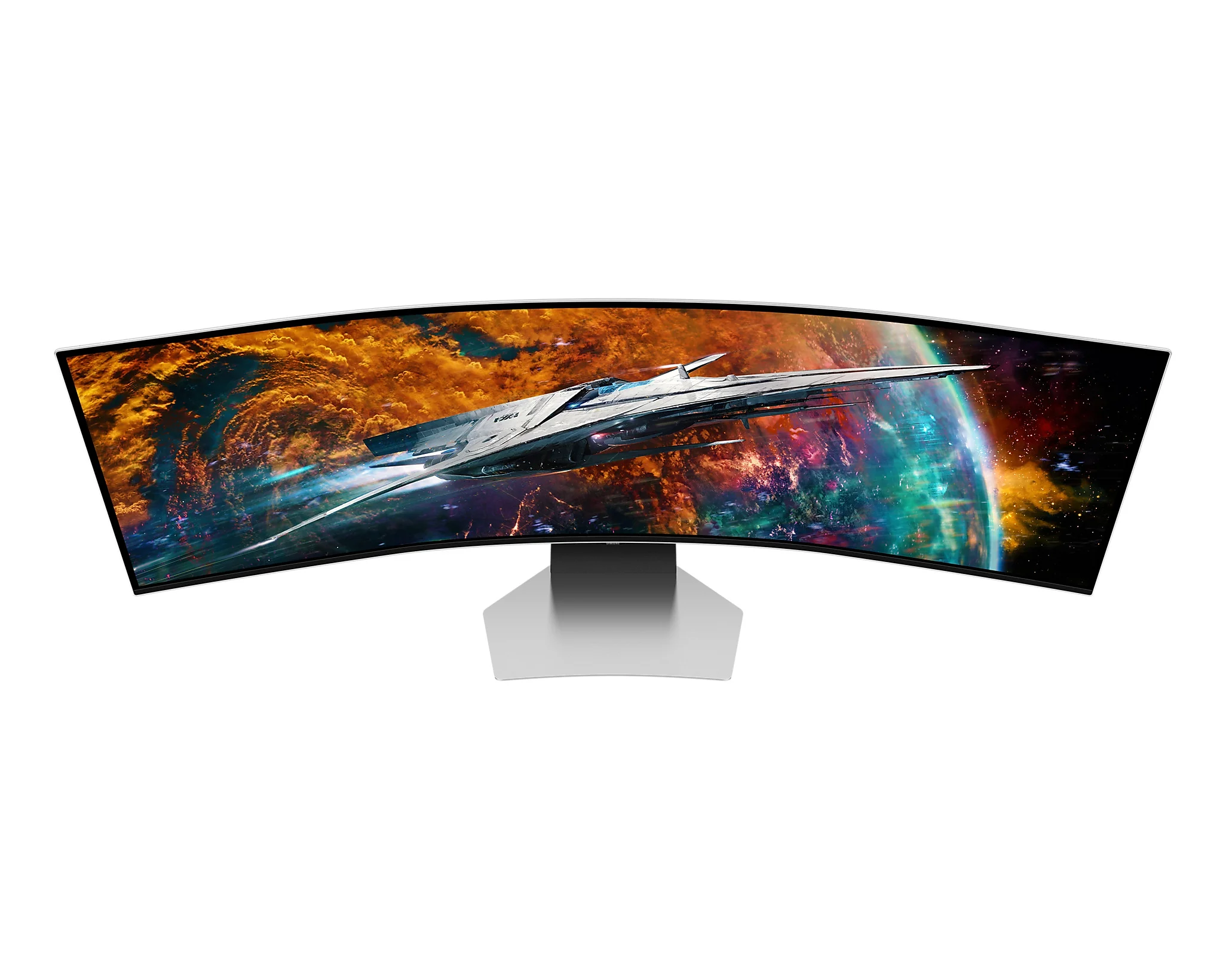 Монитор 49" Samsung Odyssey OLED G9 G95SD S49DG952SI OLED 5120x1440, 240 Гц, 0.03 мс, 32:9, 250 кд/м², DP 1.4, HDMI 2.1, micro HDMI 2.1, USB-C, USB Hu