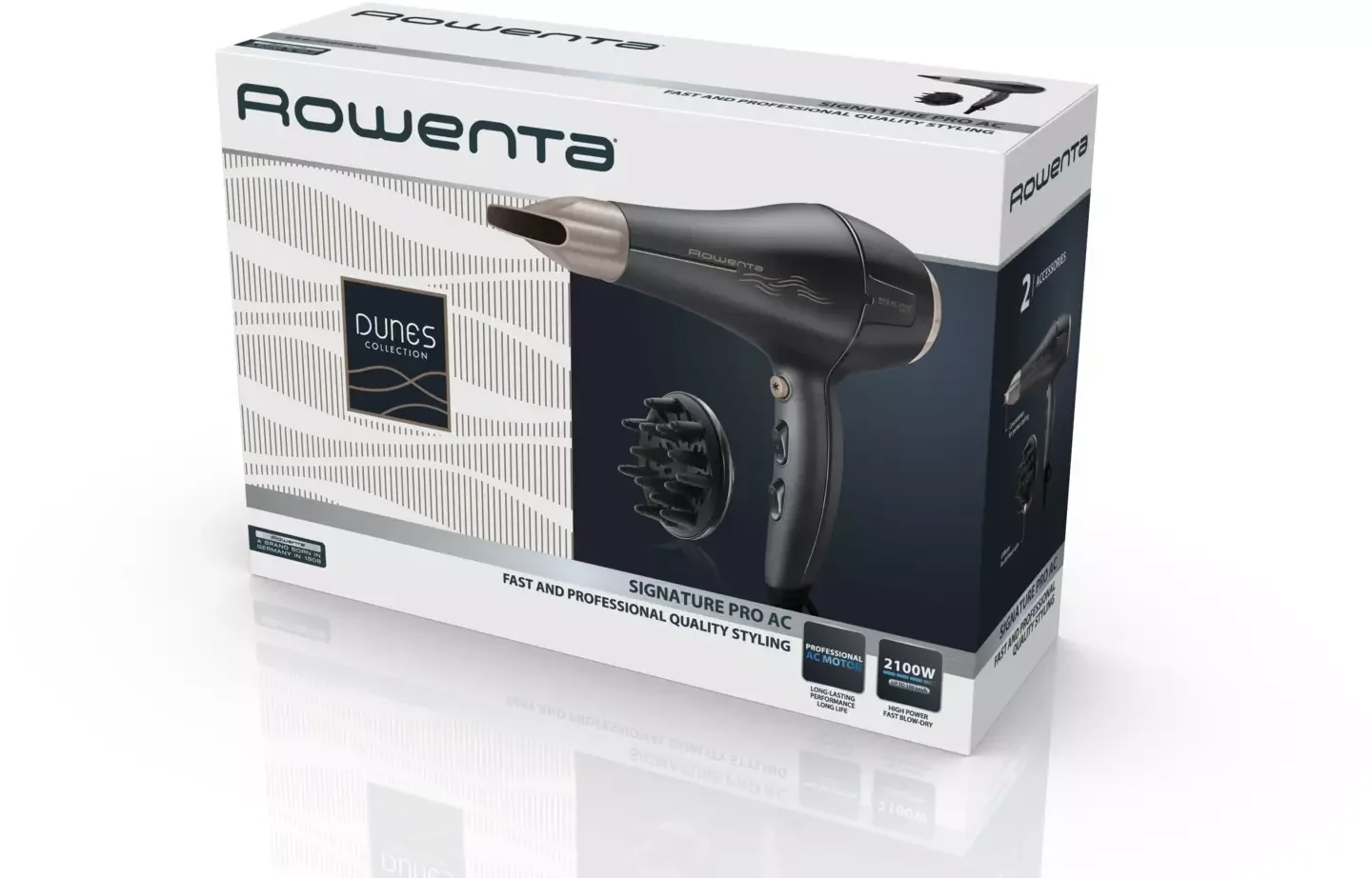Фен Rowenta CV7827F0 2100 Вт, 3 режима, ионизация,