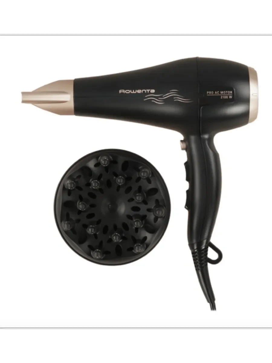 Фен Rowenta CV7827F0 2100 Вт, 3 режима, ионизация,