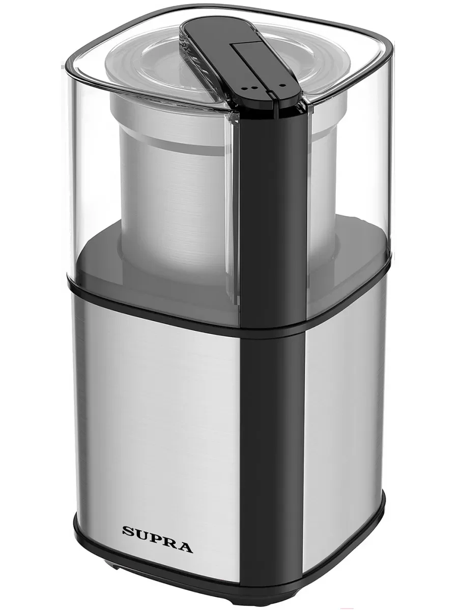 Кофемолка SUPRA CGS-310 Silver  (300 Вт !!!, 40 г) 2 В 1 : КОФЕМОЛКА + ИЗМЕЛЬЧИТЕЛЬ!!!