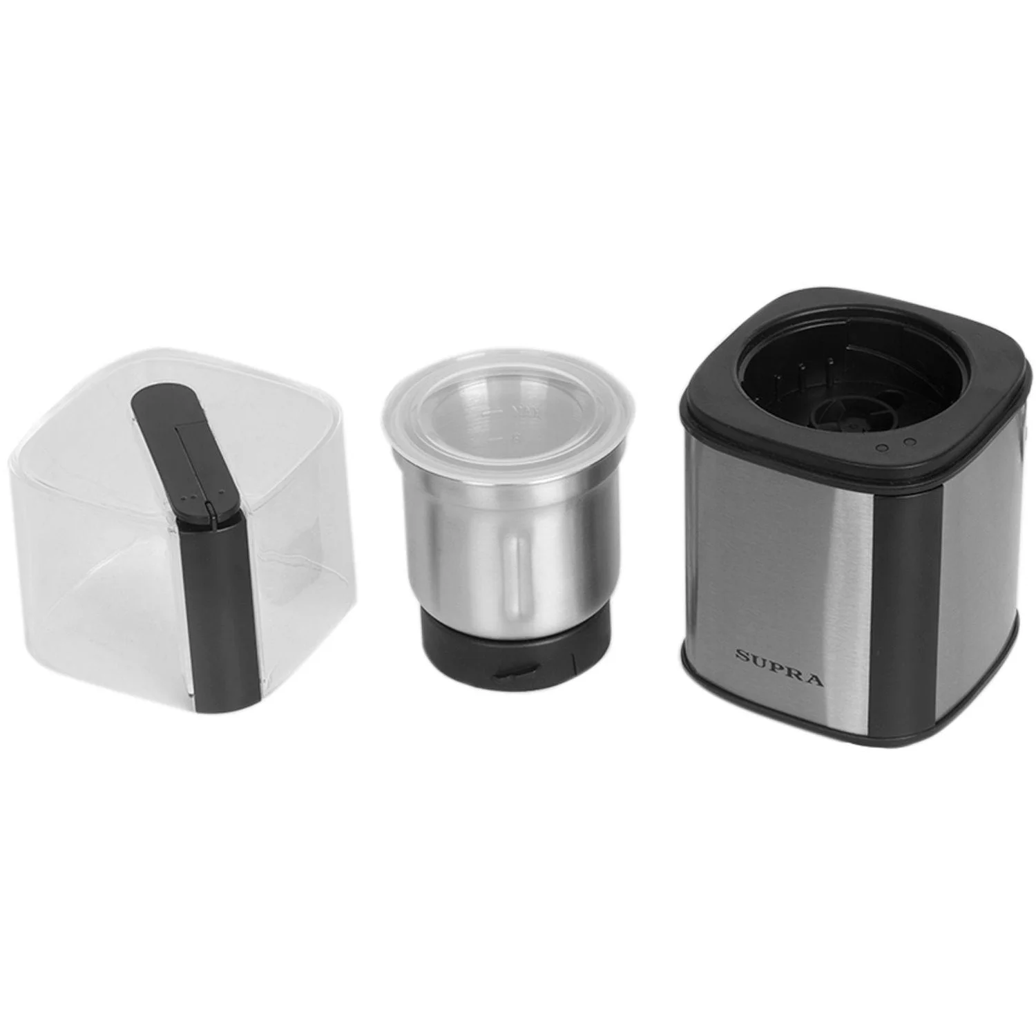 Кофемолка SUPRA CGS-310 Silver  (300 Вт !!!, 40 г) 2 В 1 : КОФЕМОЛКА + ИЗМЕЛЬЧИТЕЛЬ!!!