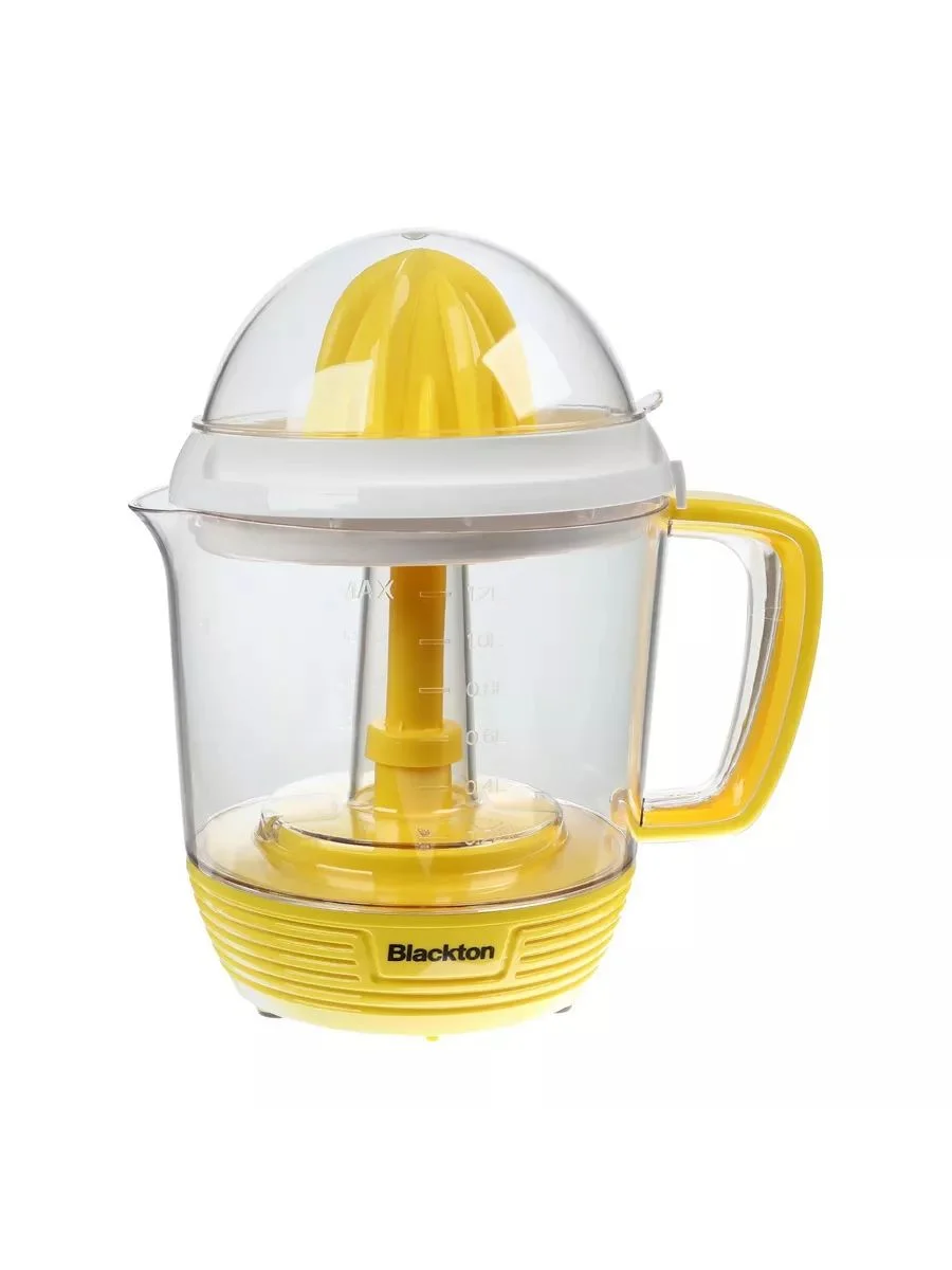 Соковыжималка Blackton Bt J1112 Желтый-белый (25 Вт, объём 1200 мл., 1 скорость)