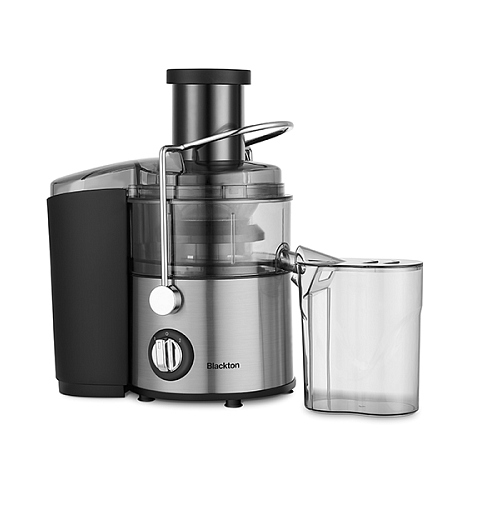 Соковыжималка Blackton Bt J2110 Черный- Стальной ( 650 Вт., 0,8л. , 1800 об/ сек.)