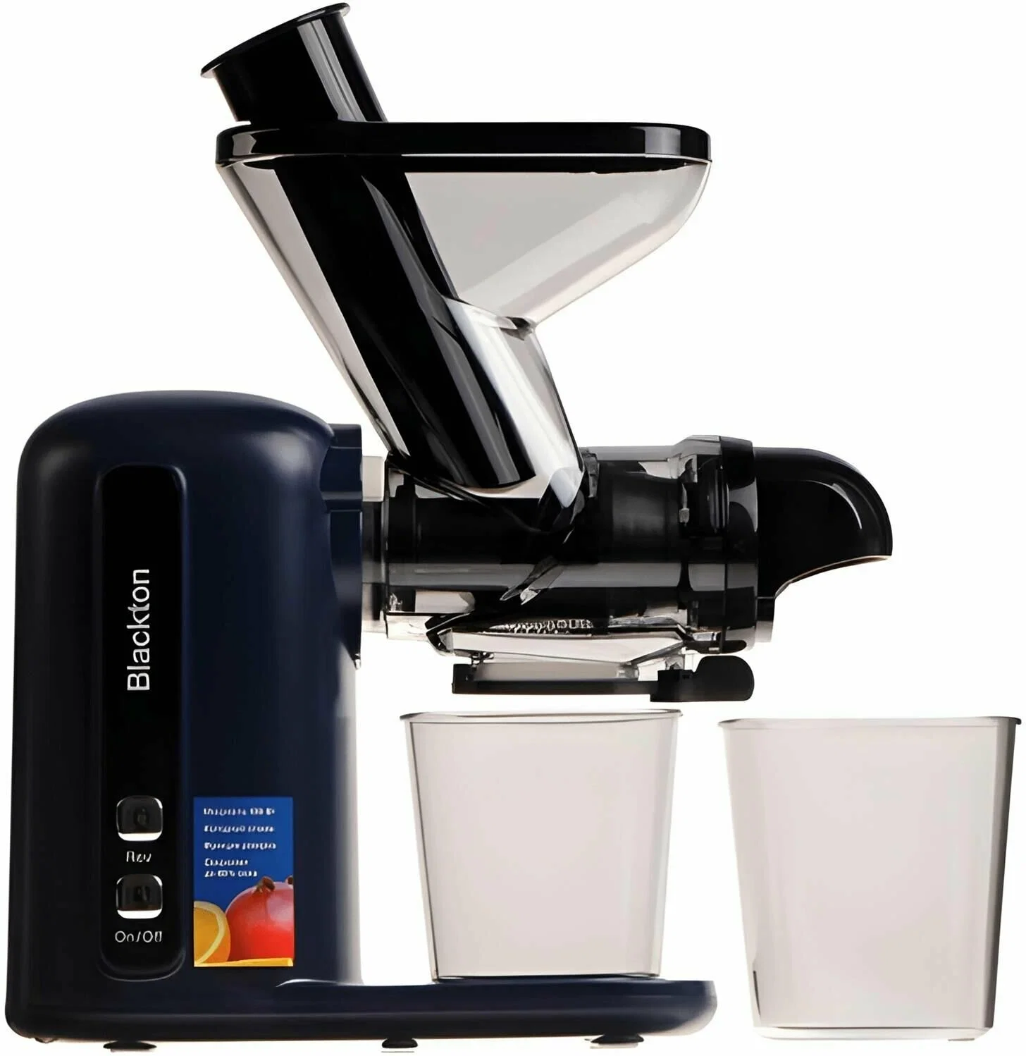 Соковыжималка Blackton Bt J2111 Синий (100 Вт, 80-120 об/мин, чаша 280 мл. шнур 1м.)