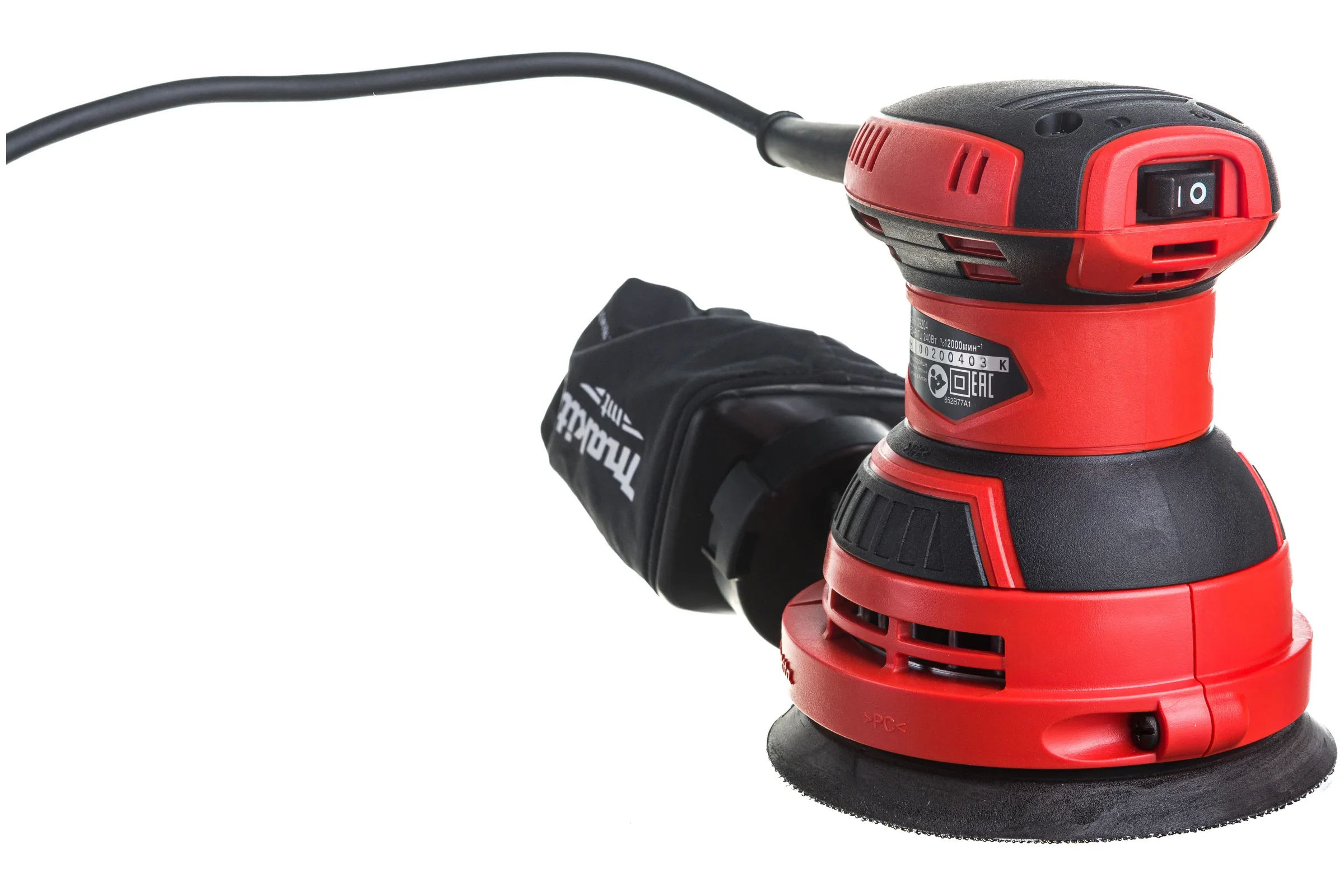 Эксцентриковая шлифмашина Makita M9204 240Вт D125мм