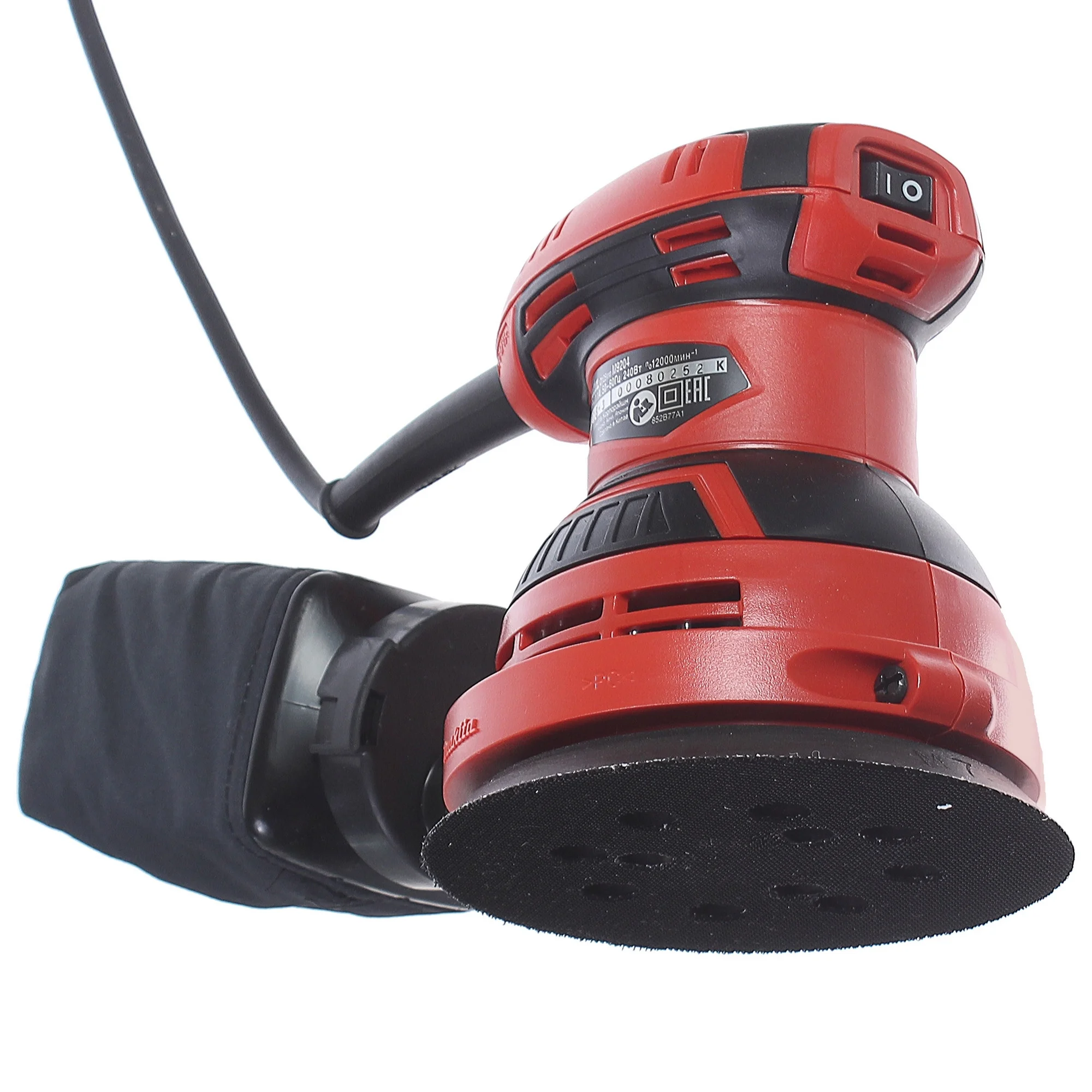 Эксцентриковая шлифмашина Makita M9204 240Вт D125мм