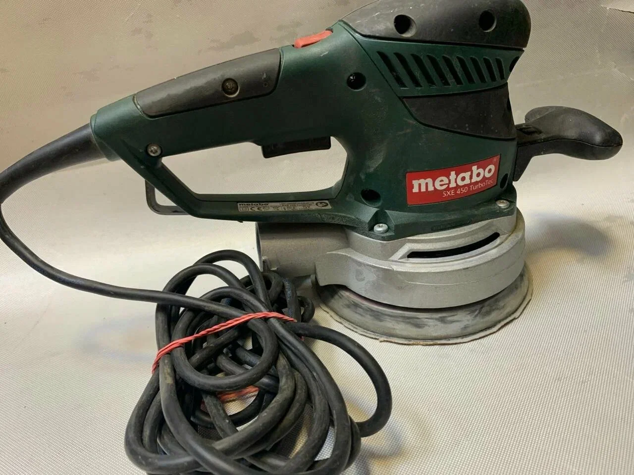 Эксцентриковая шлифмашина Metabo SXE 450 TurboTec 320Вт D150мм (600129000) — фото 4