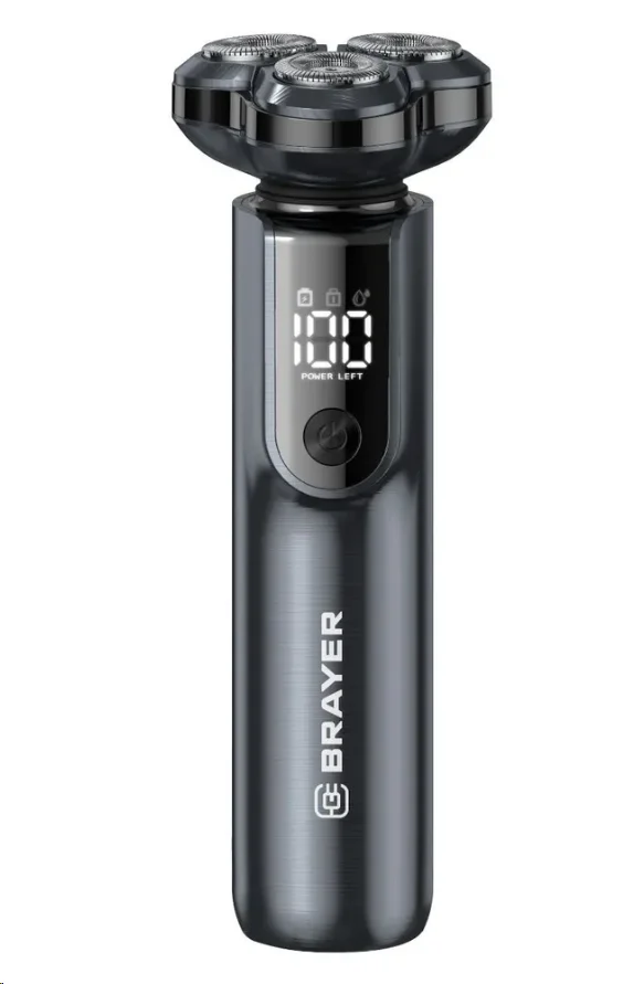 Бритва электрическая BR3601 серый BRAYER