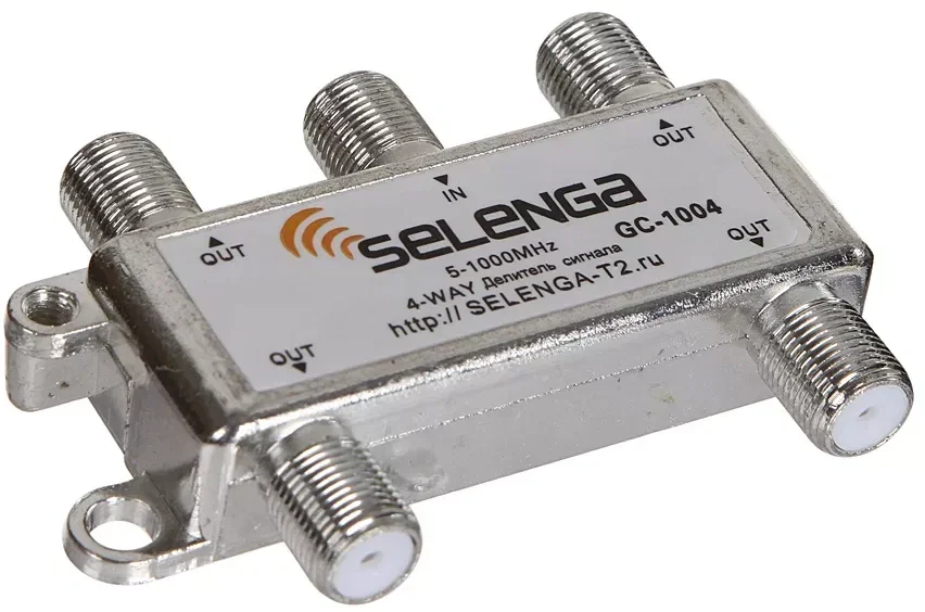 Делитель SAT SELENGA 1x4 (в упаковке)