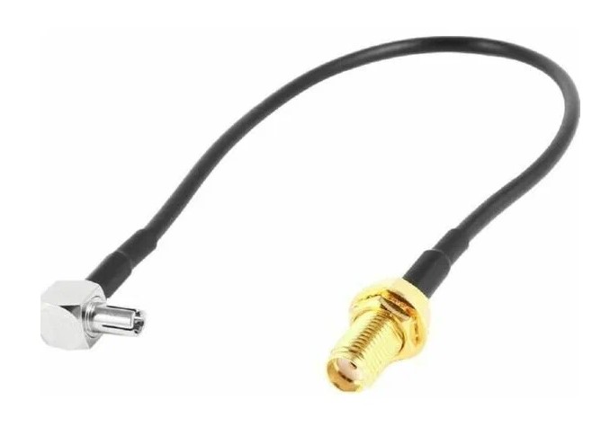 Пигтейл TS9- SMA female /Кабель RG316, 15см/ (выбивать по 10 шт!! цена за 1 шт!!)