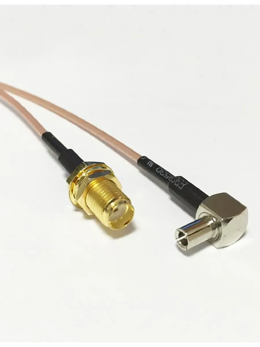 Пигтейл TS9- SMA female /Кабель RG316, 15см/ (выбивать по 10 шт!! цена за 1 шт!!)