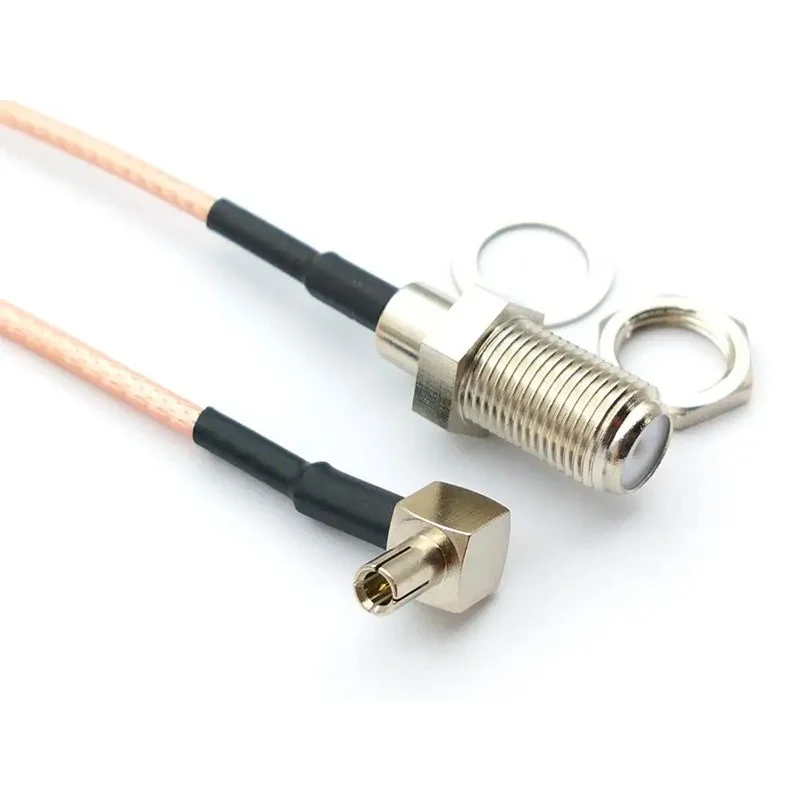 Пигтейл переходники TS9 - F (female) 15 см. (выбивать по 10 шт!! цена за 1 шт!!)