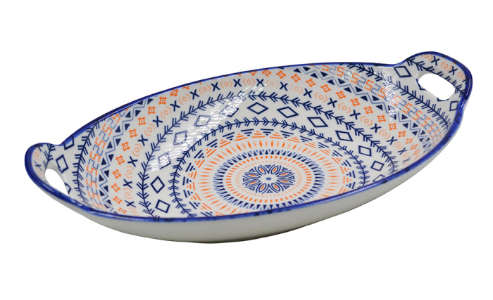 Lavenir Блюдо "Восток" 27*16 см, 11" бгк11-2904 фарфор
