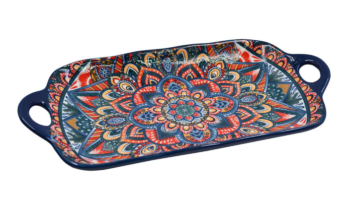 Lavenir Блюдо "Восточная сказка" 460 мл, 31*15,5 см, 12" бгк12-8205 фарфор