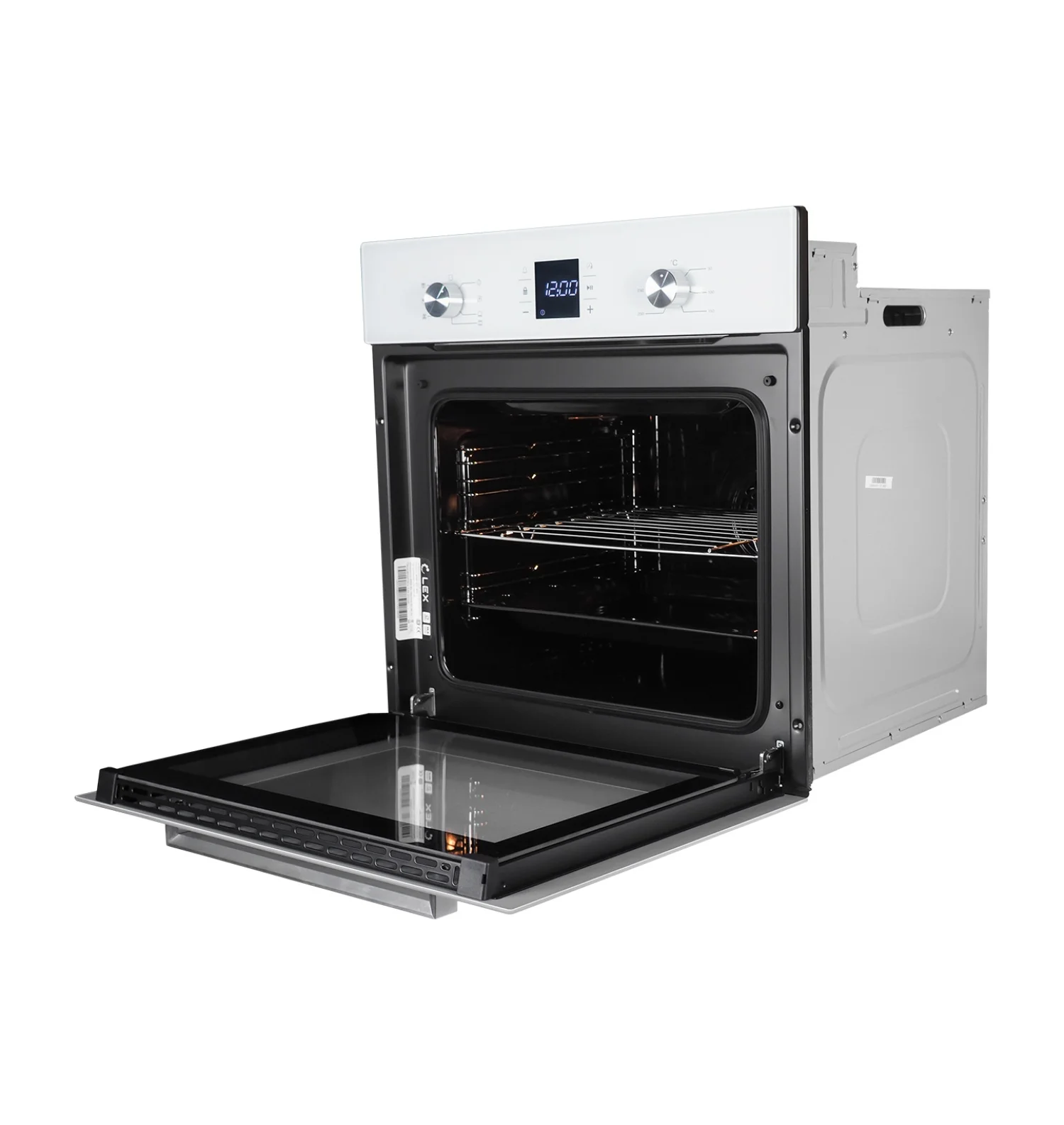 Духовой шкаф электрический Lex EDM 071 WH белый, 2200 Вт, 60л, гриль