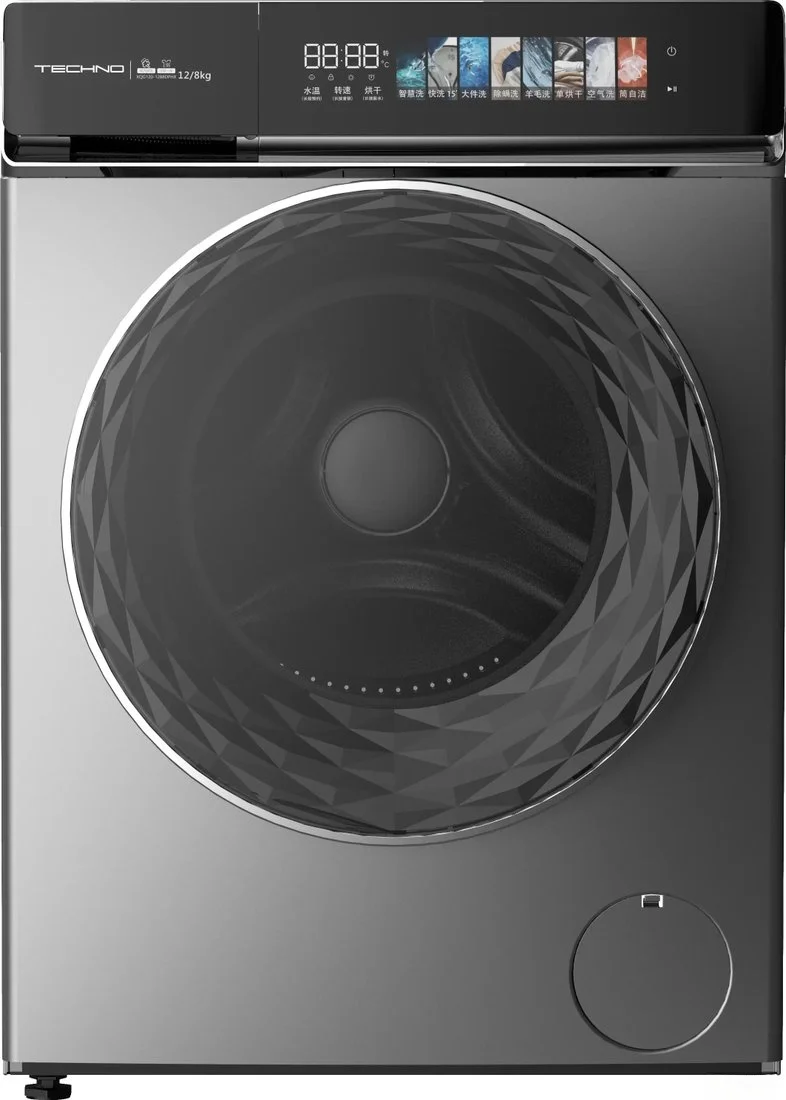 Стирально-сушильная машина RENOVA WAF-1014DISM41 (10кг ИНВЕРТОР 1200 об./мин.диспл., 12 програм)