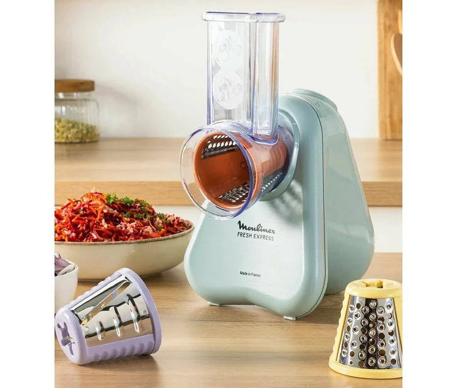 Овощерезка Moulinex DK853BF0, бежевый, 150Вт