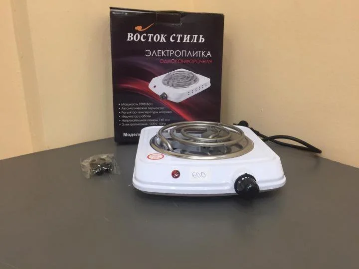 Электроплита Восток Стиль ВС-500W (48), 1 комфорка, 500Вт