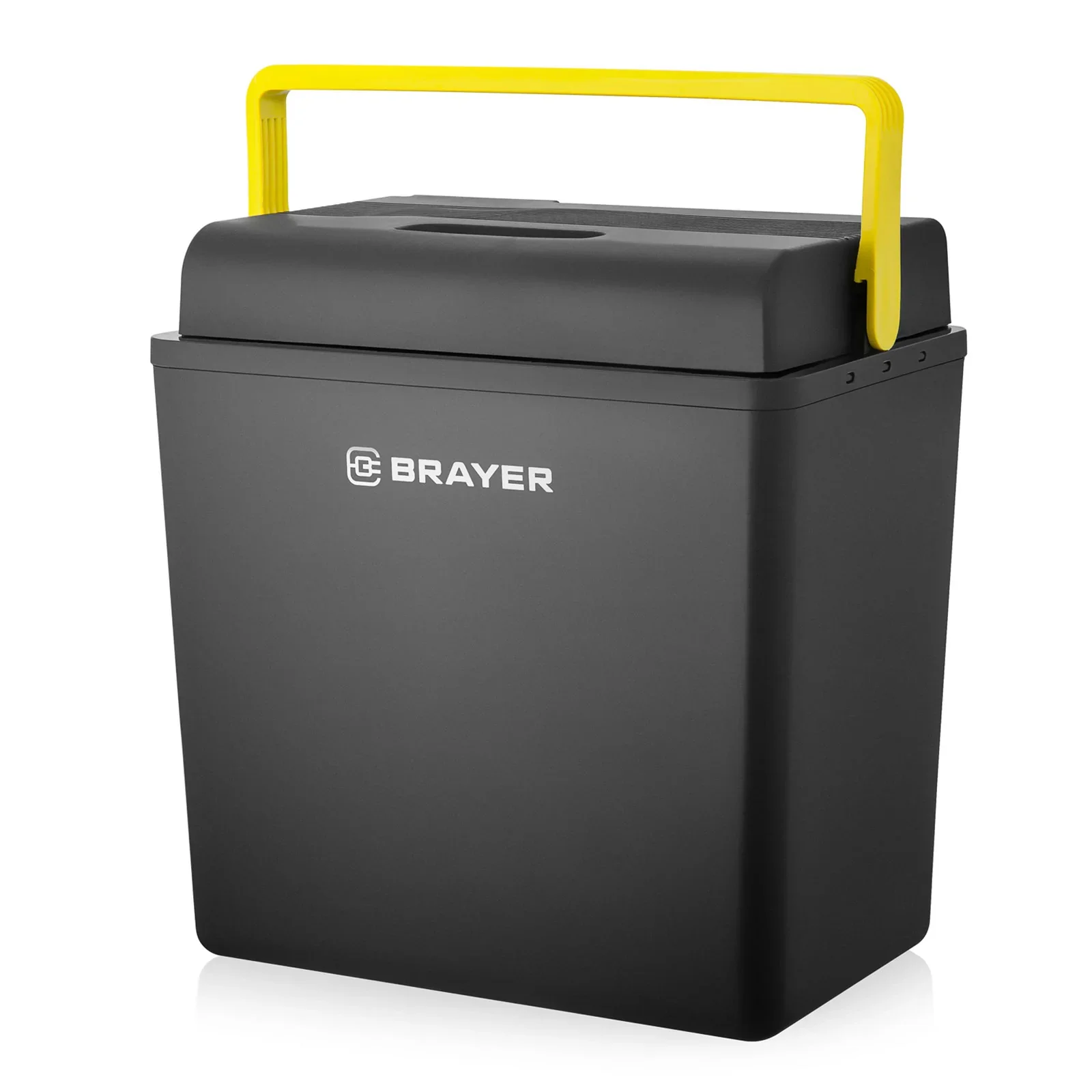 Автохолодильник BRAYER BR6331, 55 Вт, 20л, 24кг, нагрев до 50 ℃, охлад на 15℃ ниже окр,среды, AC/DC