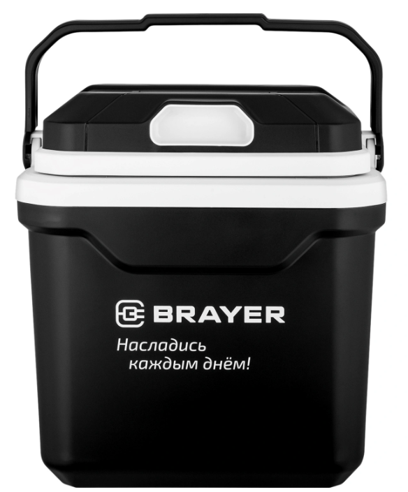Автохолодильник BRAYER BR6332, 55 Вт, 24л, 28кг, нагрев до 55 ℃, охлад на 20℃ ниже окр,среды, AC/DC