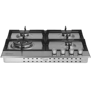 Газовая варочная панель Indesit THPM 642 W/IX/I, нержавеющая сталь