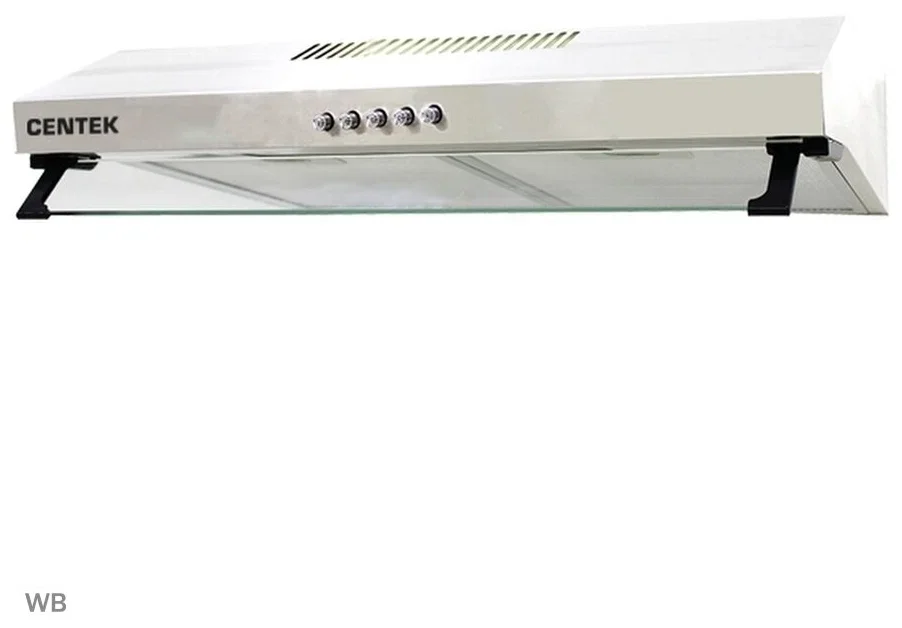 Вытяжка подвесная Centek СТ-1800-50 белый, 50 см, 350 куб. м/ч, 57 дБ