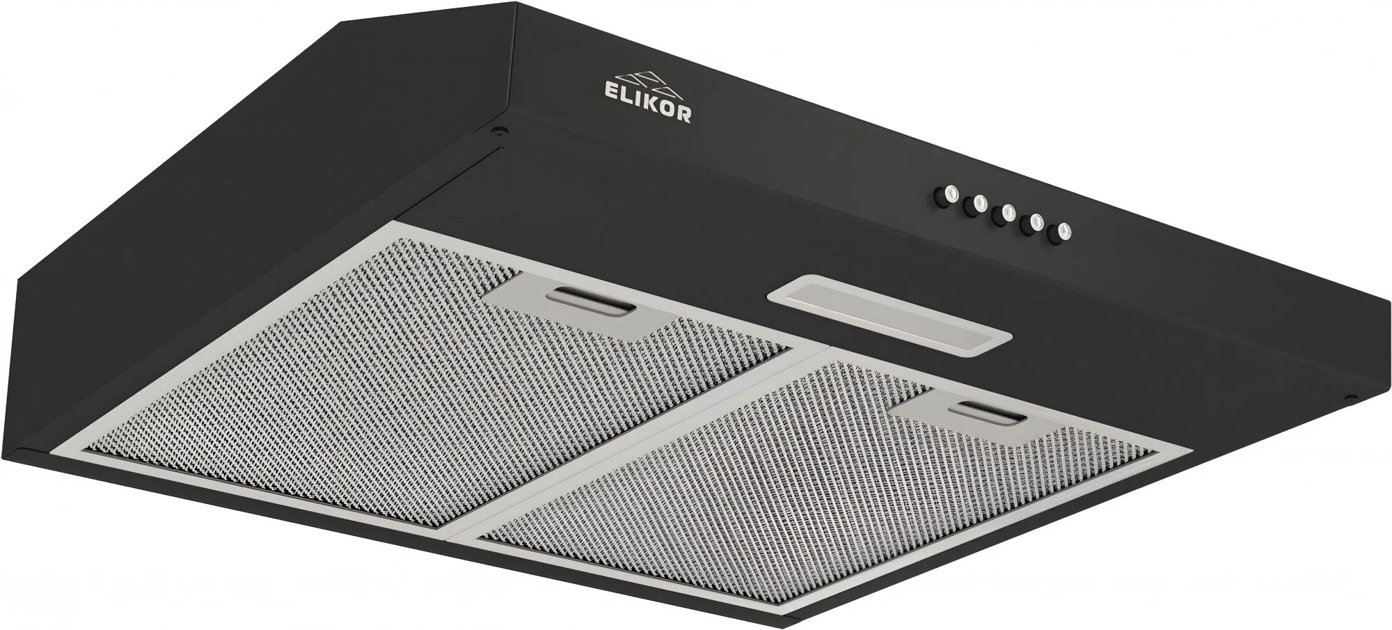 Вытяжка подвесная Elikor ECO BK 60 черная, 59.5 см, 400 куб. м/ч, 55 дБ