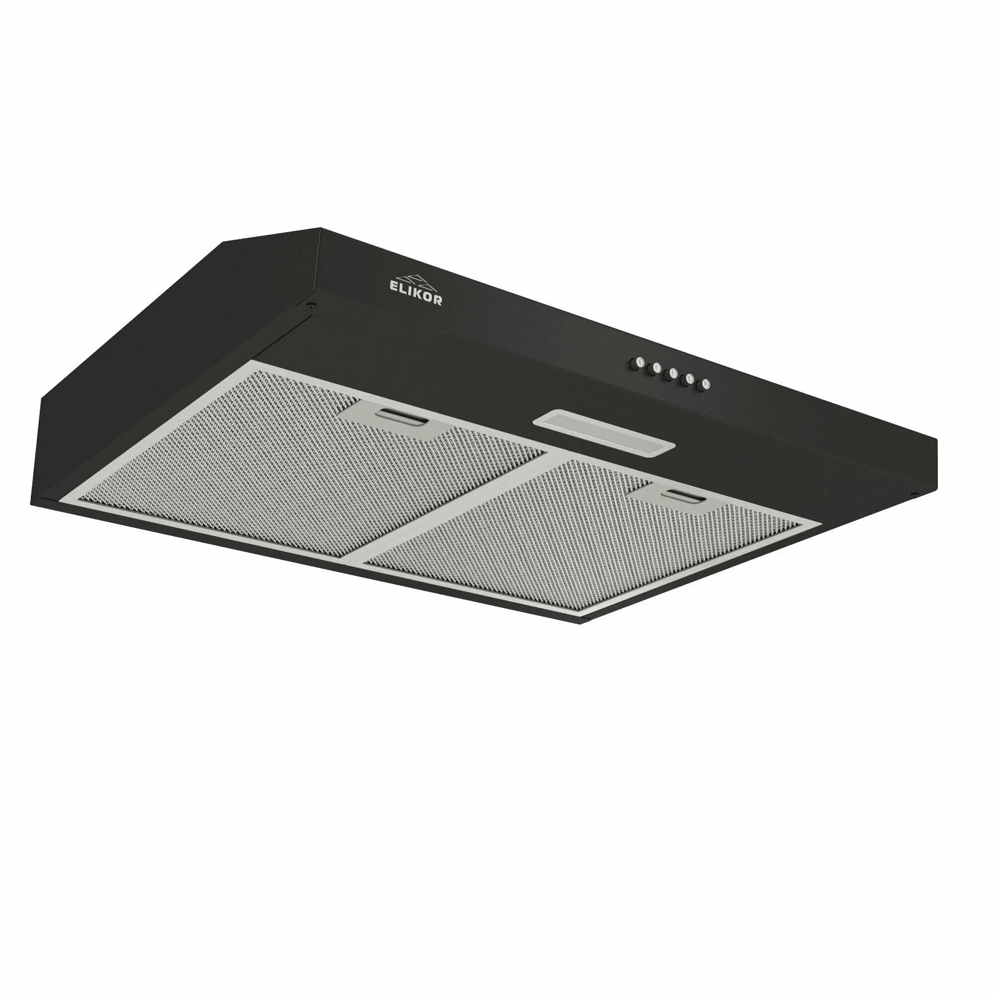 Вытяжка подвесная Elikor ECO BK 60 черная, 59.5 см, 400 куб. м/ч, 55 дБ