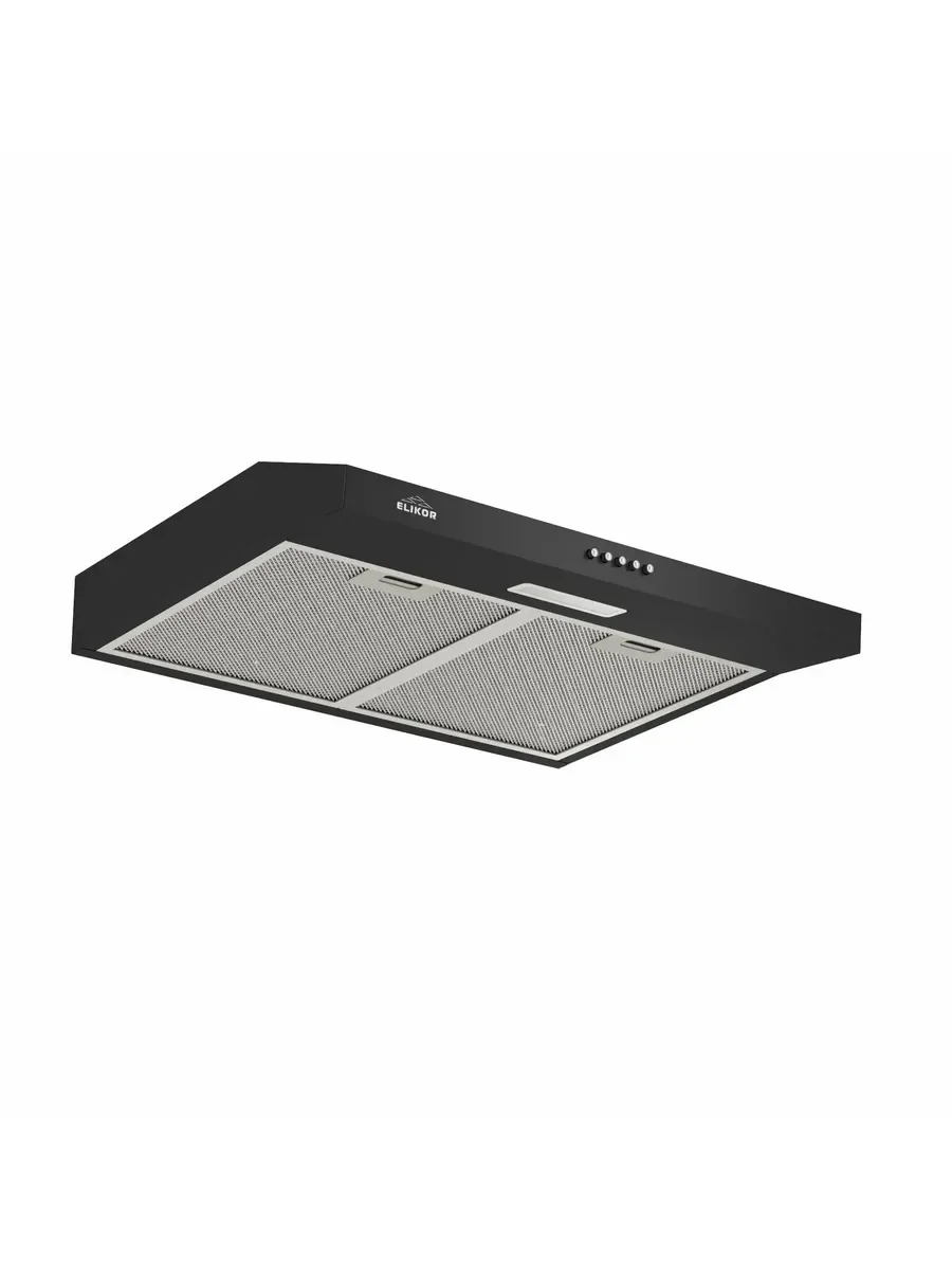 Вытяжка подвесная Elikor Eco ONE 50 BK чёрный, 50 см, 400 м³/ч, 51 дБ