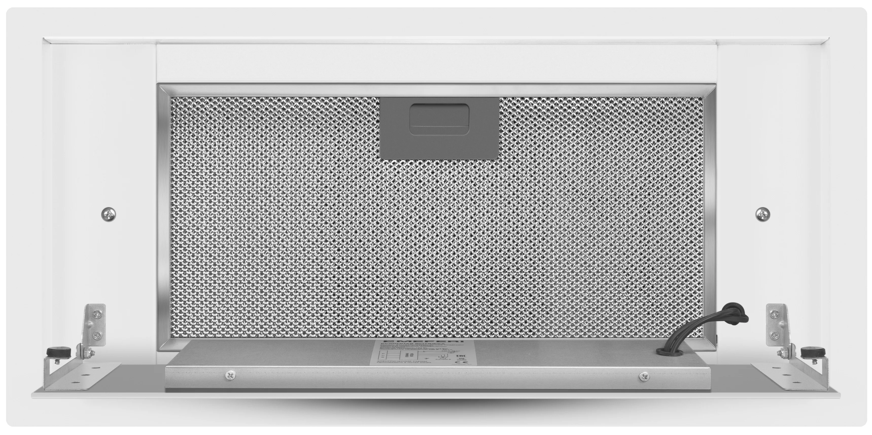Вытяжка полновстраиваемая Meferi INBOX60WH GLASS COMFORT