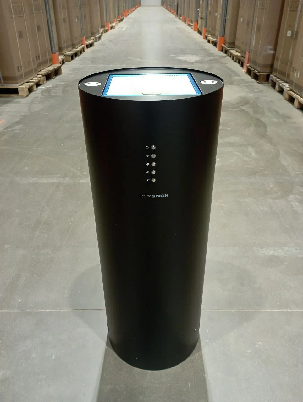 Вытяжка пристенная HOMSair ART 1050WL 35 черный, 35 см, 1050 куб. м/ч, 63 дБ