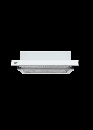 Вытяжка телескопическая Beko BHNT613R4CW белый, 60 см, 320 куб. м/ч, 61 дБ